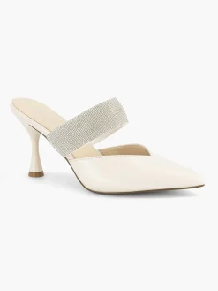 Graceland Witte Pump Steentjes-Dames Pumps