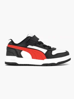 Puma Witte Rbd Game Low Ac Ps-Kinderen Jongensschoenen