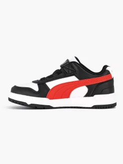 Puma Witte Rbd Game Low Ac Ps-Kinderen Jongensschoenen