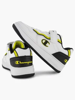 Champion Witte Rebound Alter Low B-Kinderen Jongensschoenen
