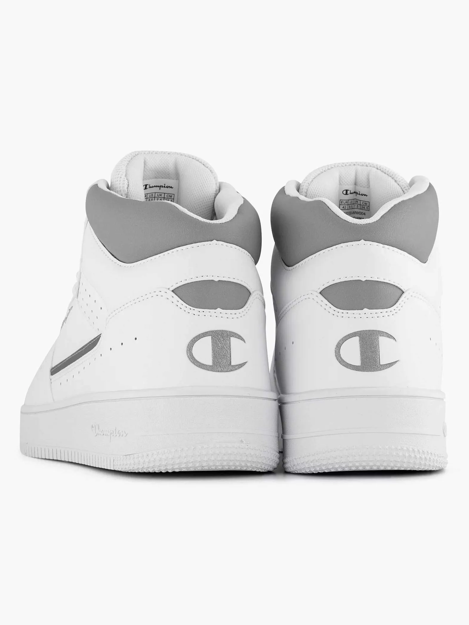 Champion Witte Rebound Evolve Ii Mid-Heren Sneakers