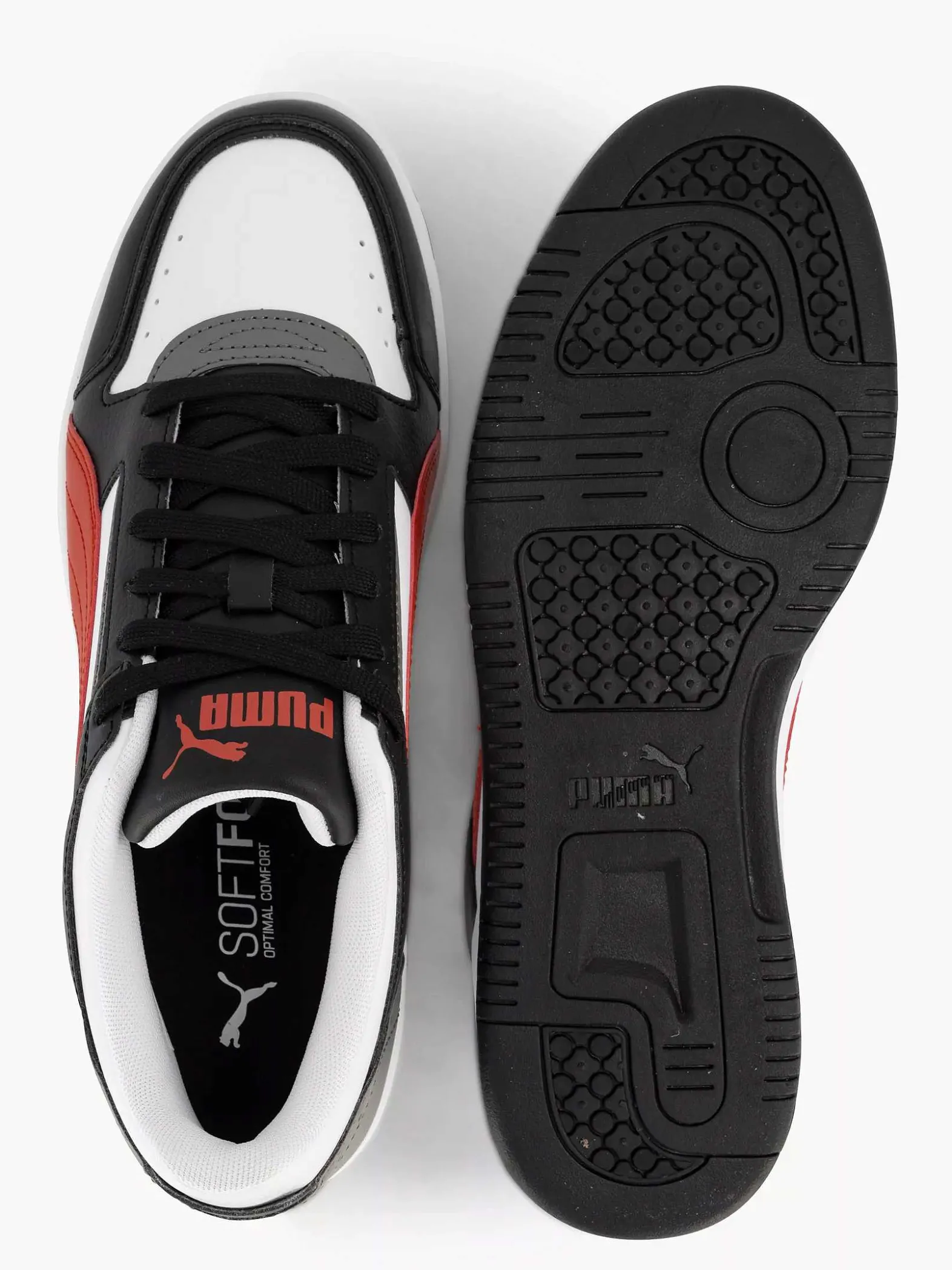 Puma Witte Rebound Joy Low-Heren Sneakers