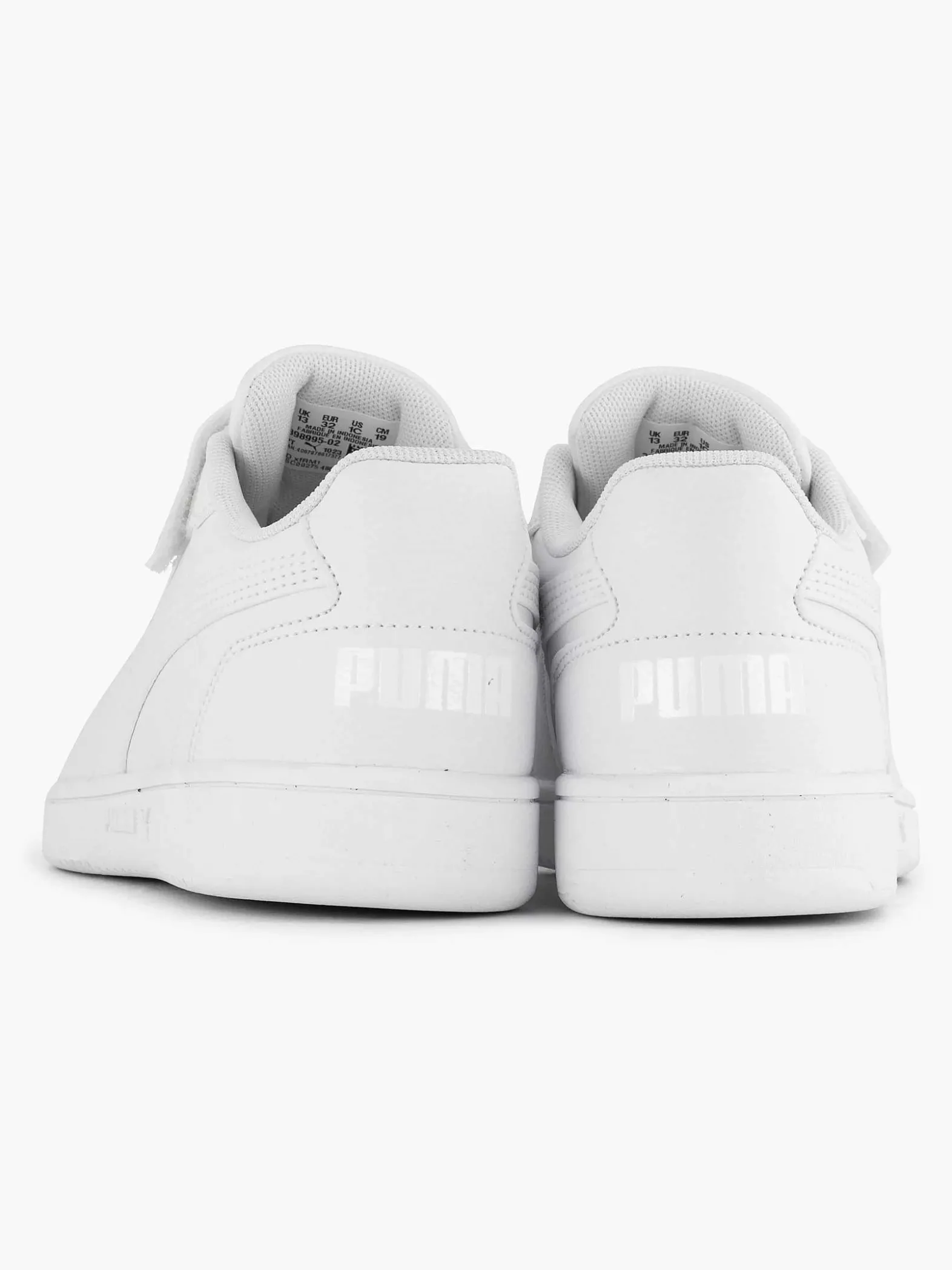 Puma Witte Rebound Lite Ps-Kinderen Jongensschoenen