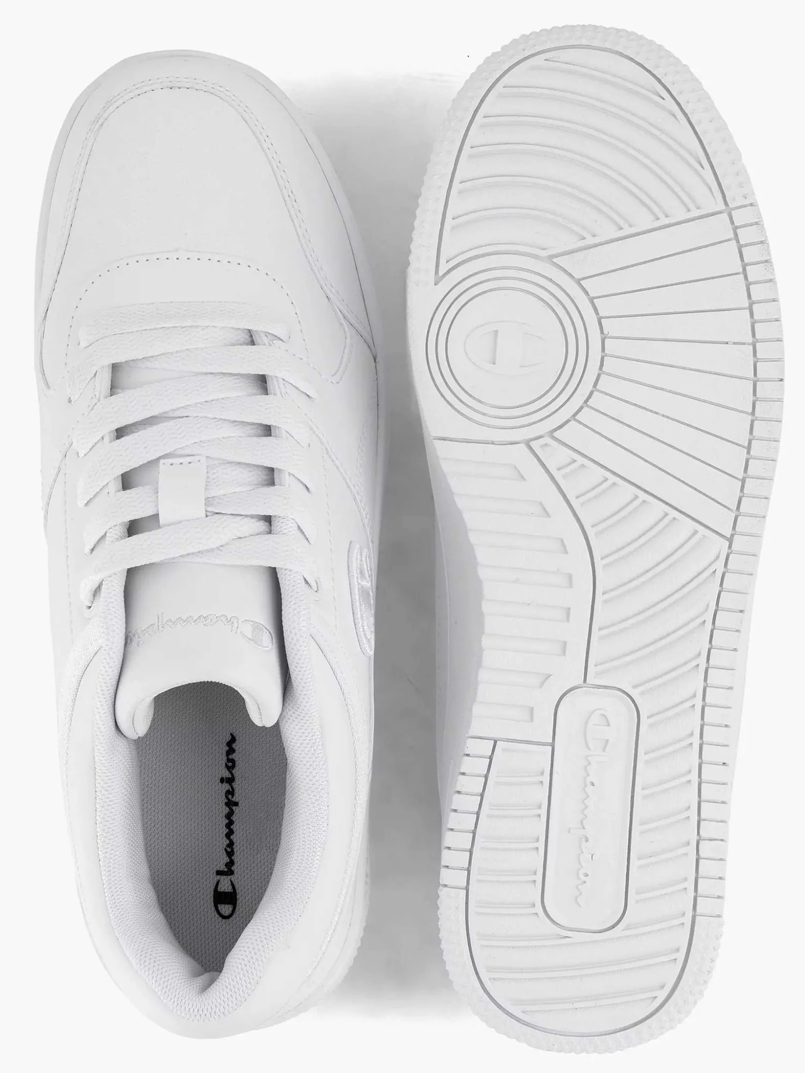 Champion Witte Rebound Low-Heren Sneakers