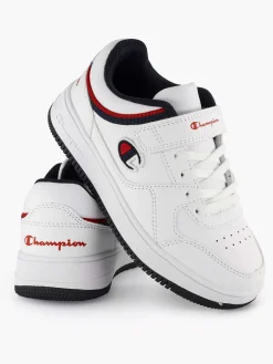 Champion Witte Rebound Low B-Kinderen Jongensschoenen