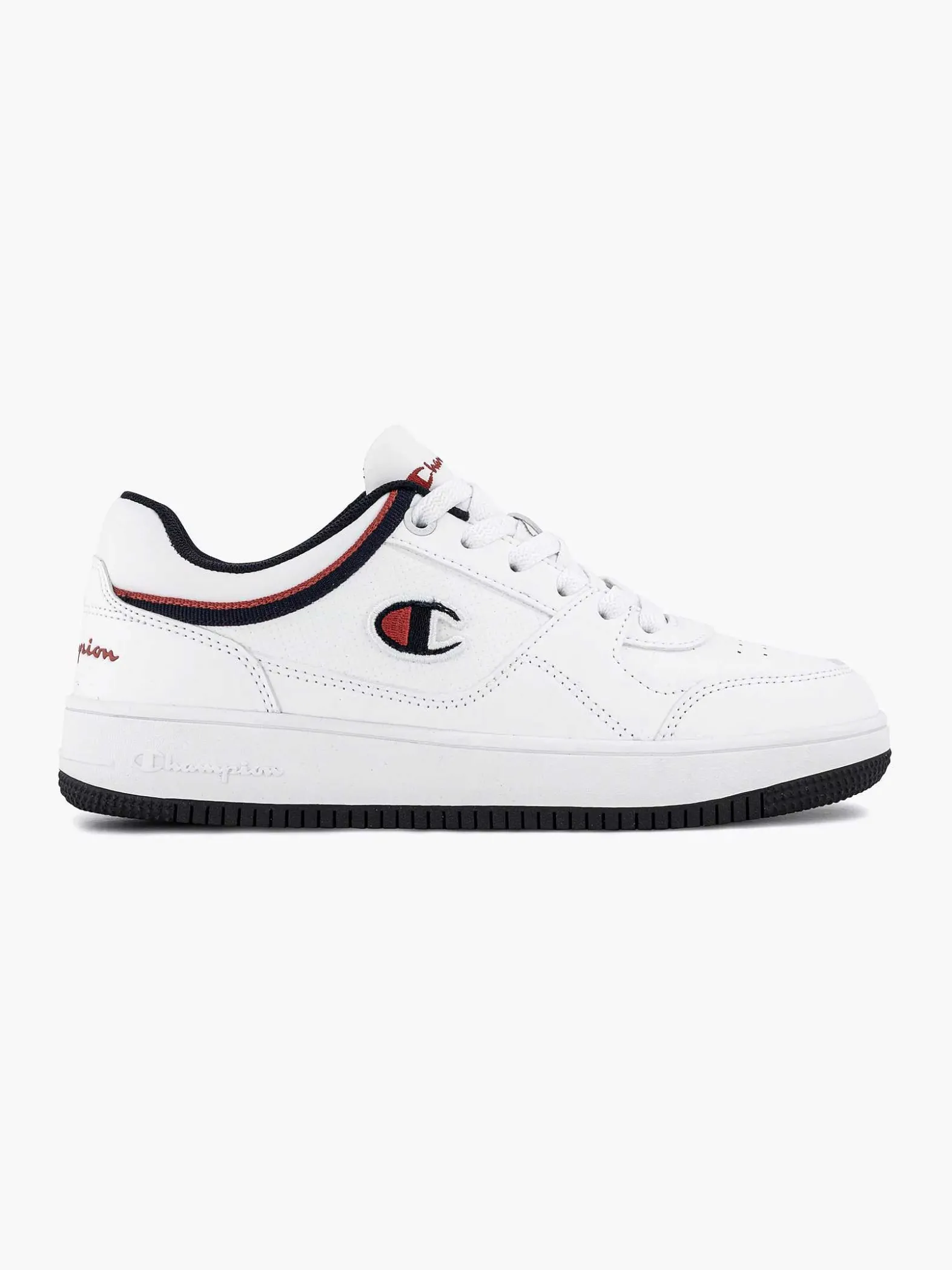 Champion Witte Rebound Low B-Kinderen Jongensschoenen