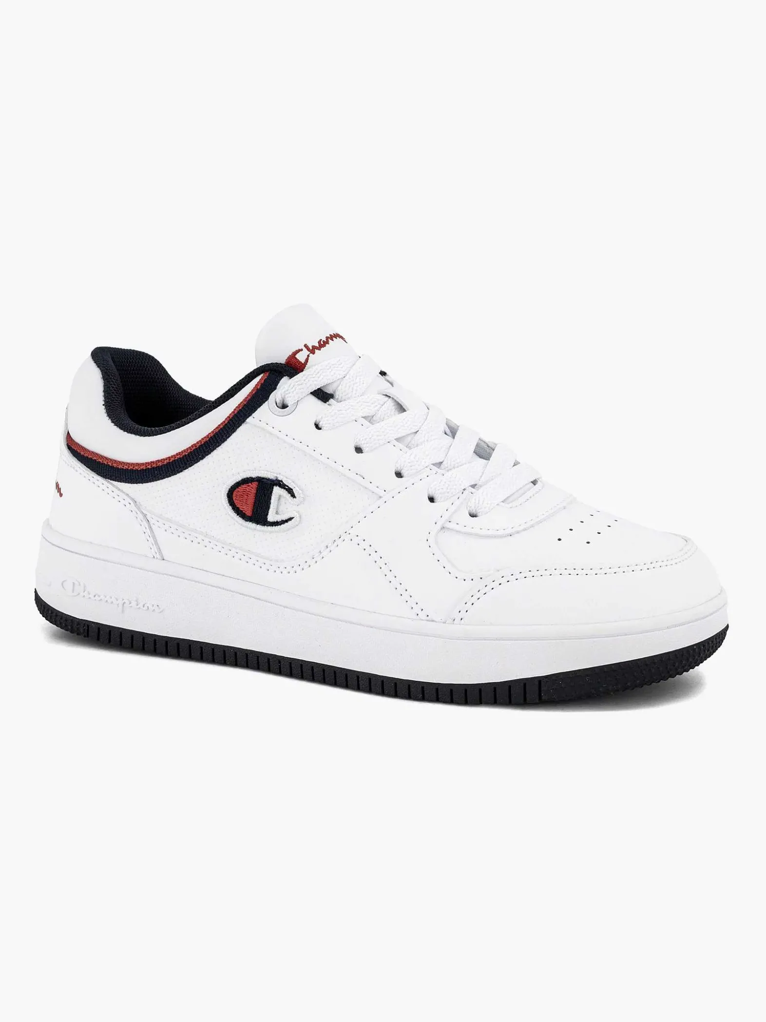 Champion Witte Rebound Low B-Kinderen Jongensschoenen