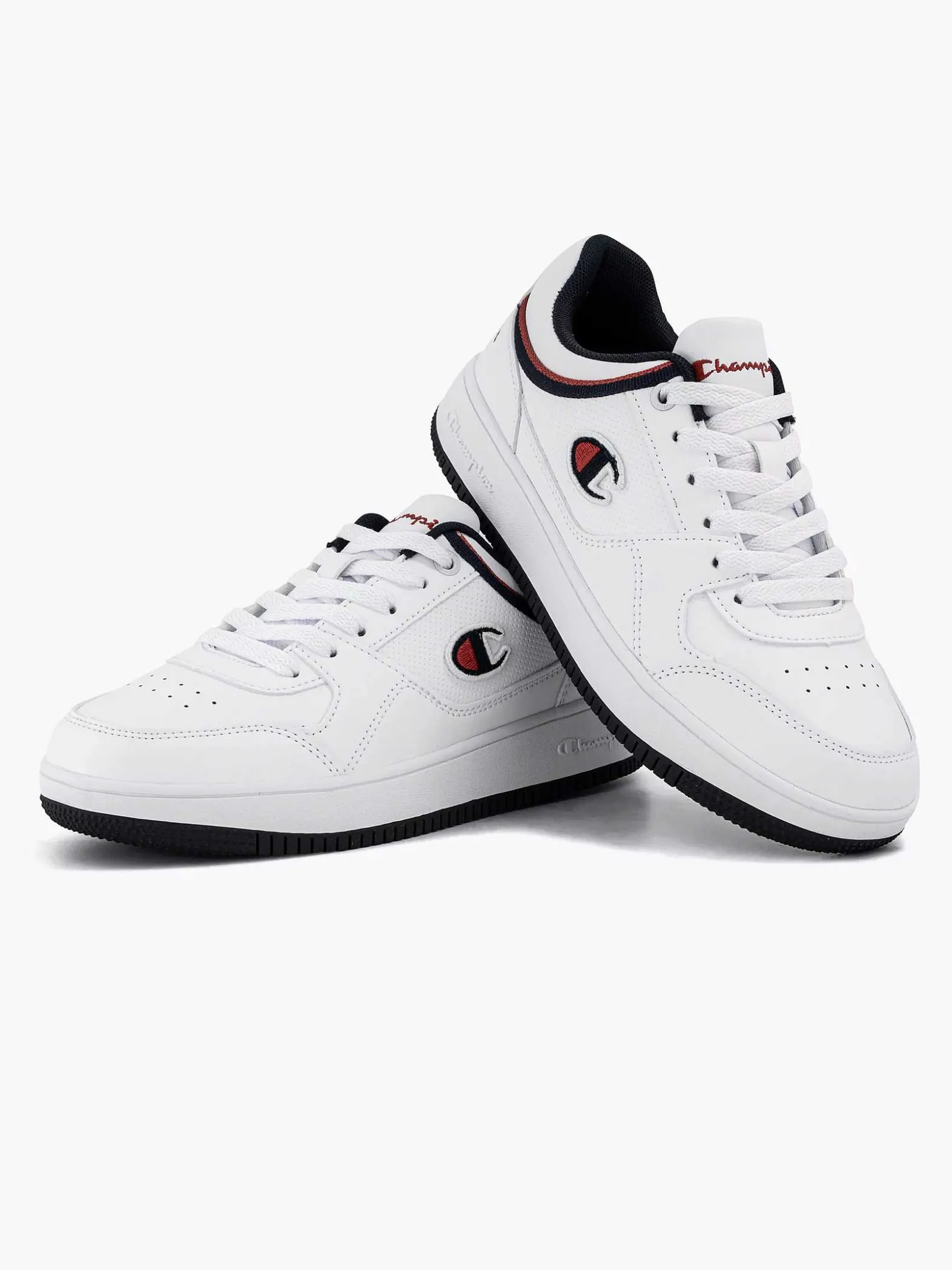Champion Witte Rebound Low B-Kinderen Jongensschoenen