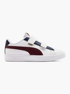 Puma Witte Rickie Classic-Kinderen Jongensschoenen