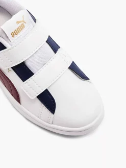 Puma Witte Rickie Classic-Kinderen Jongensschoenen