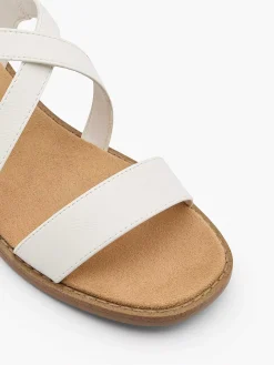Graceland Witte Sandaal-Dames Sandalen