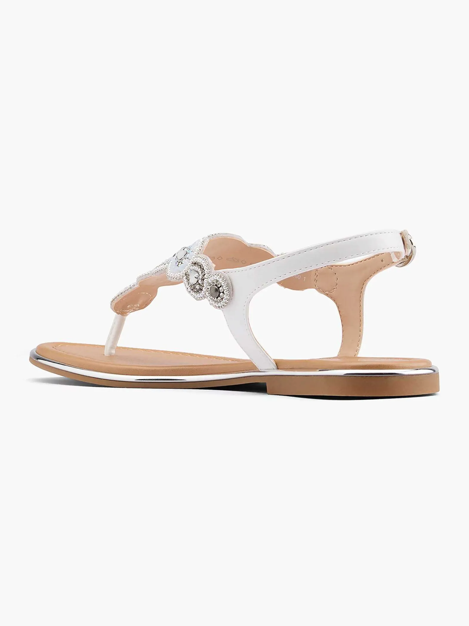Graceland Witte Sandaal-Dames Sandalen