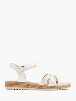 Graceland Witte Sandaal-Kinderen Babyschoenen