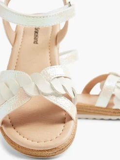 Graceland Witte Sandaal-Kinderen Babyschoenen