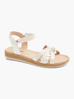 Graceland Witte Sandaal-Kinderen Babyschoenen