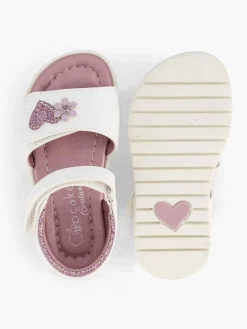 Cupcake Couture Witte Sandaal Hartje-Kinderen Jongensschoenen