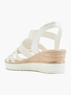 Easy Street Witte Sandaal Sheehak-Dames Comfort Schoenen
