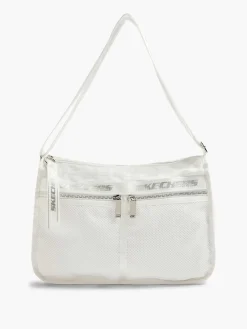 Skechers Witte Schoudertas-Dames Online Exclusive Accessoires