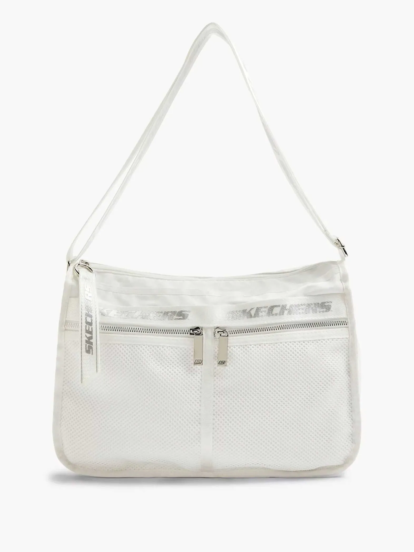 Skechers Witte Schoudertas-Dames Online Exclusive Accessoires