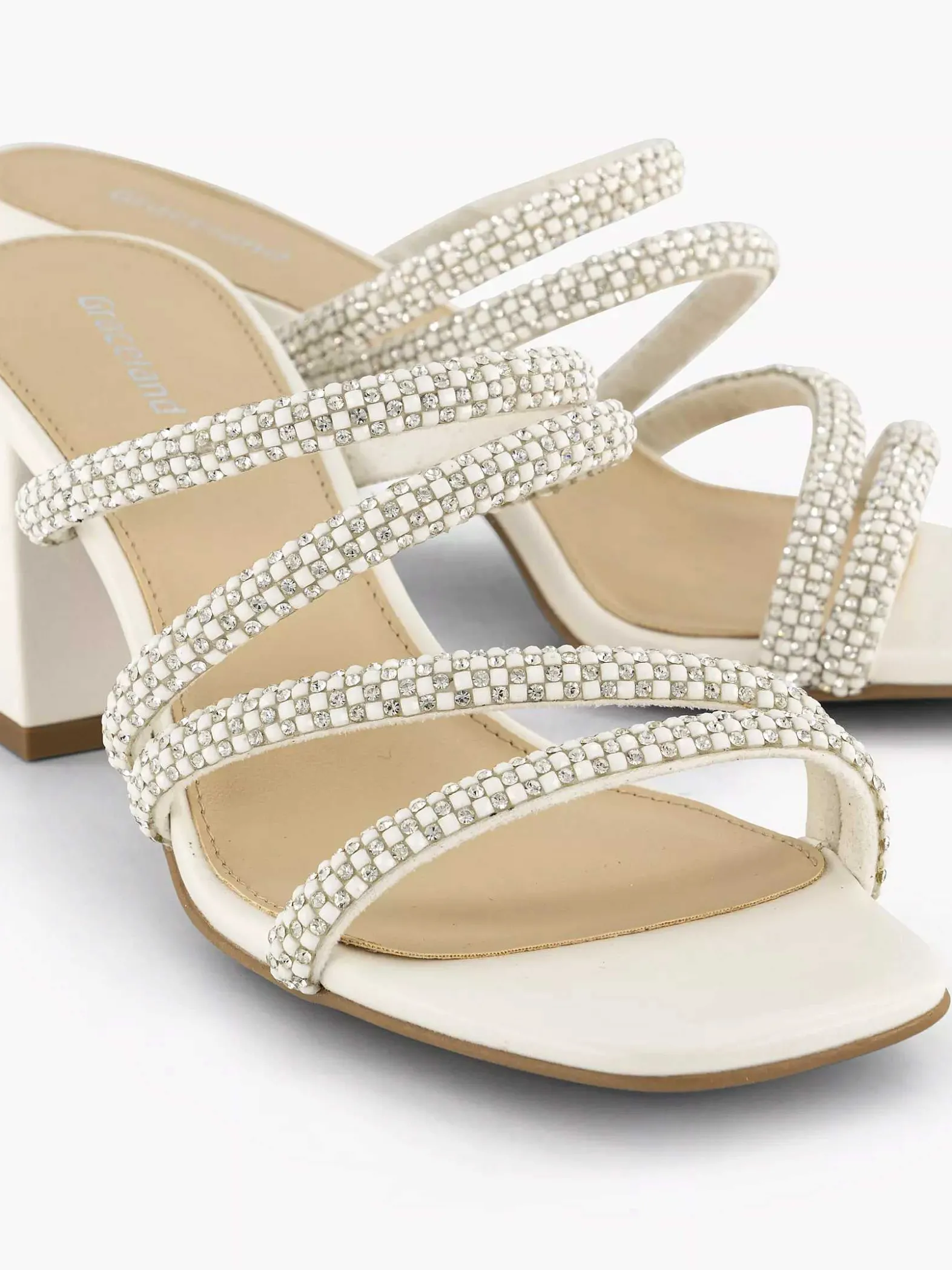 Graceland Witte Slipper-Dames Slippers