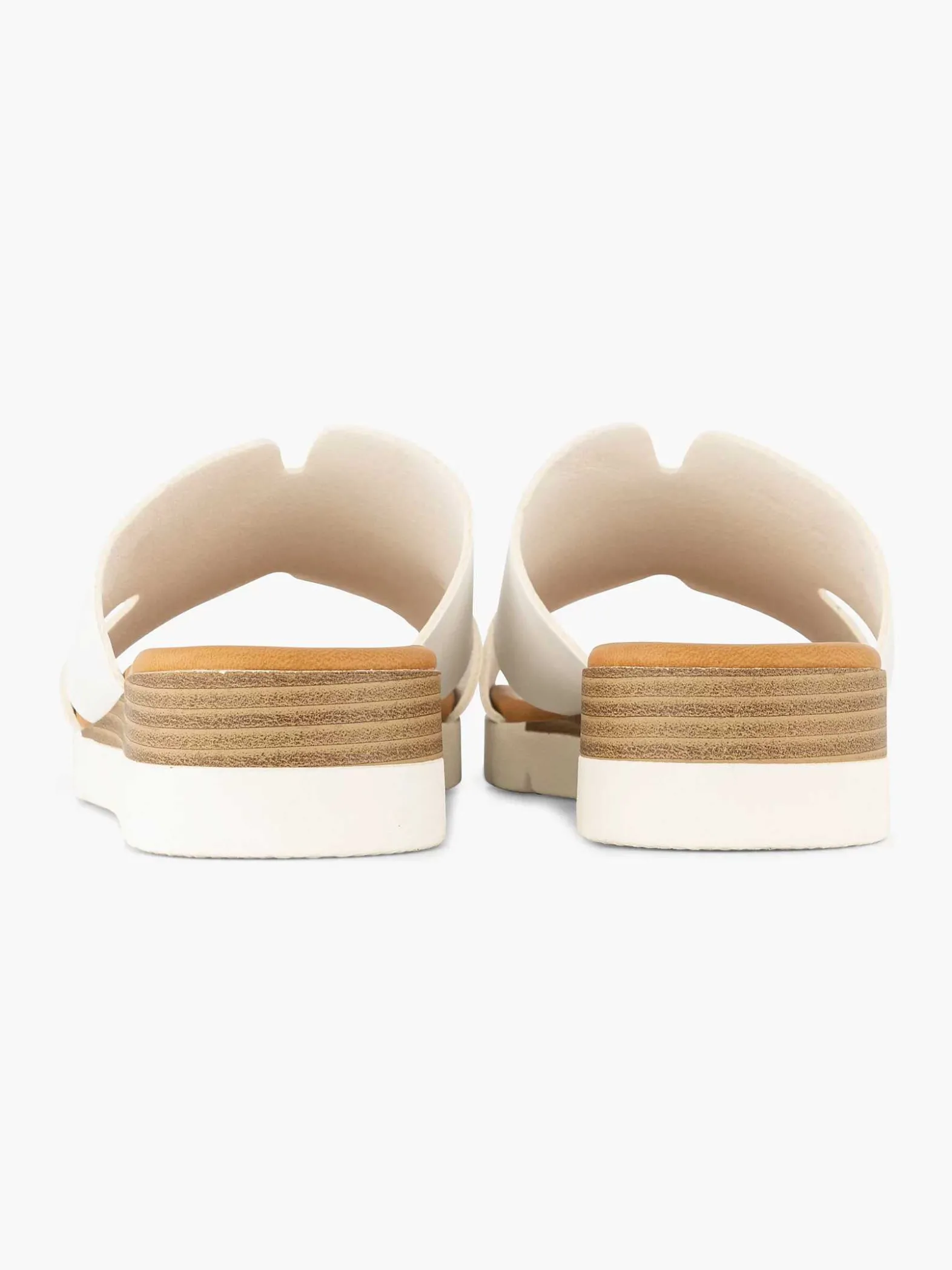Graceland Witte Slipper-Dames Slippers