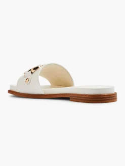 Graceland Witte Slipper Sierketting-Dames Slippers