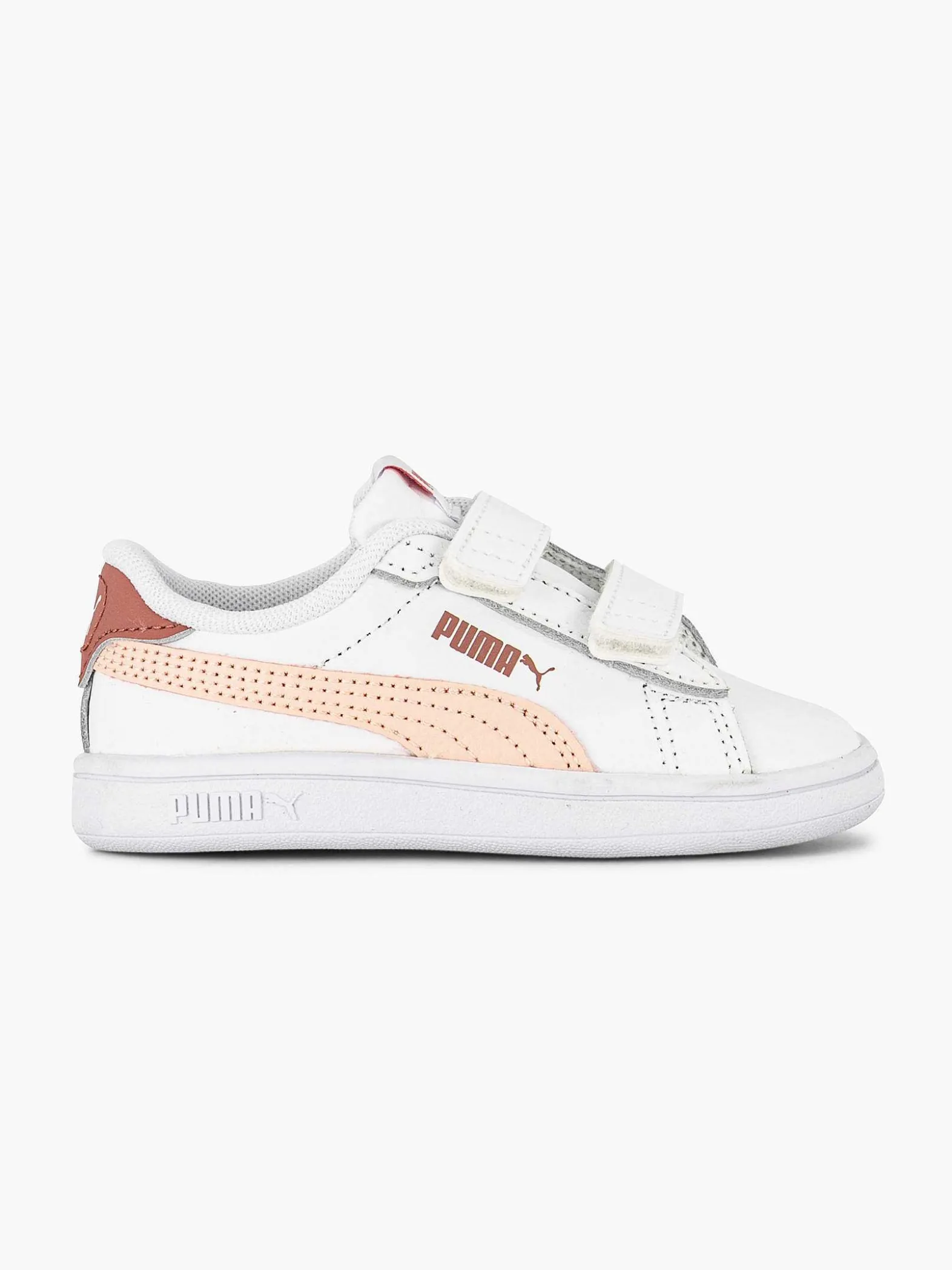 Puma Witte Smash 3.0 L V Inf-Kinderen Jongensschoenen