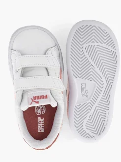 Puma Witte Smash 3.0 L V Inf-Kinderen Jongensschoenen