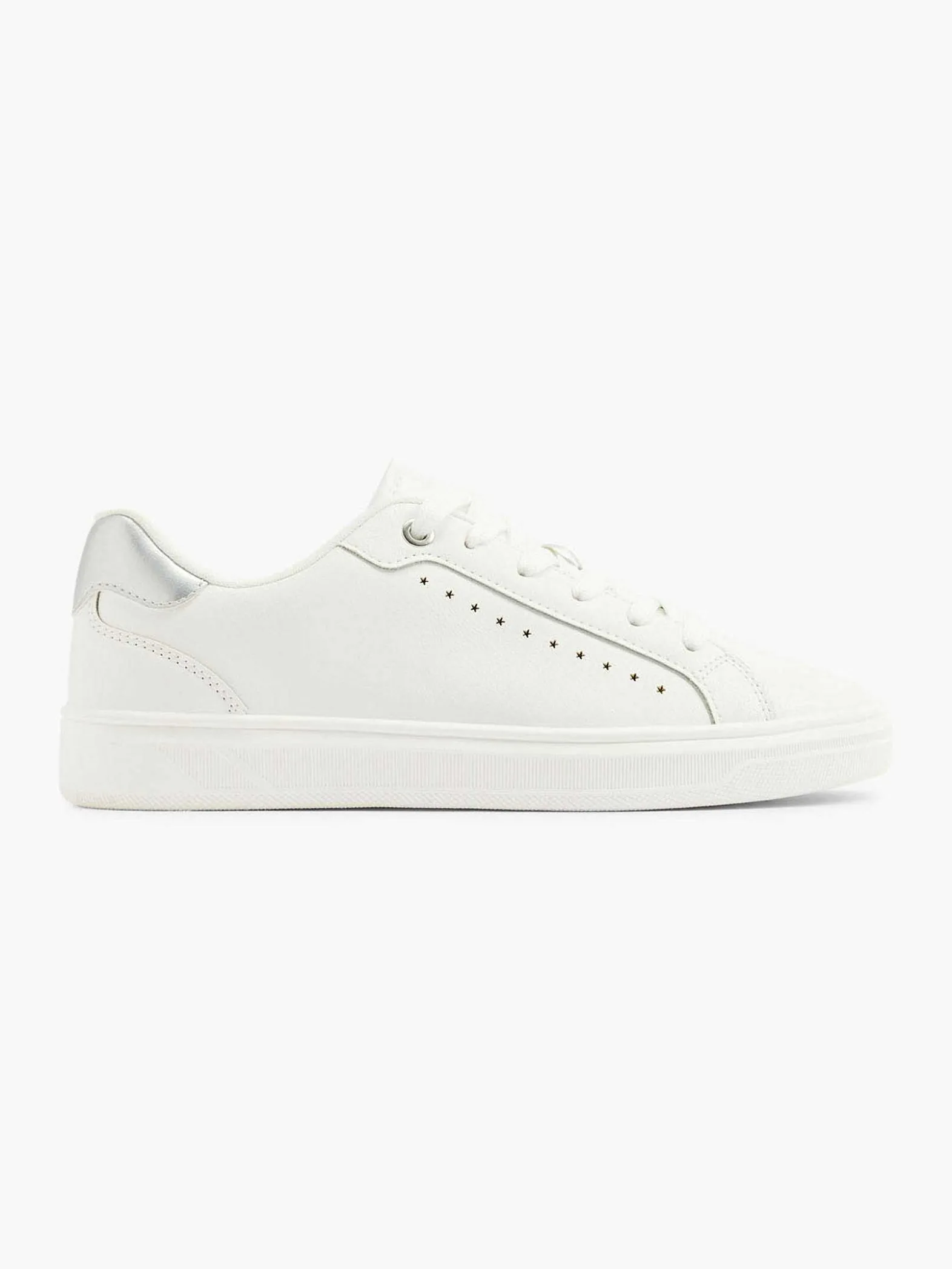 Graceland Witte Sneaker-Dames Sneakers