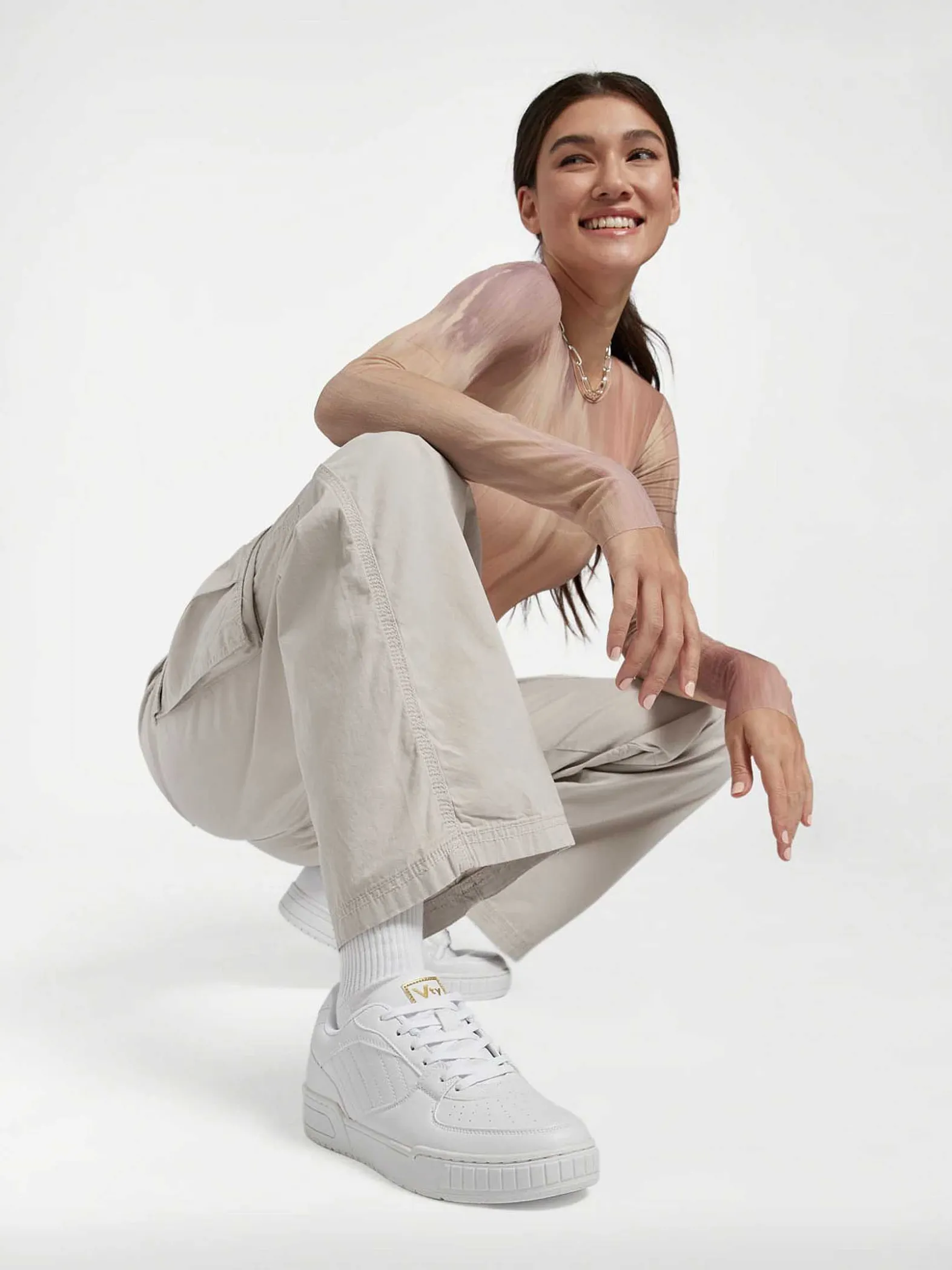 Graceland Witte Sneaker-Dames Sneakers