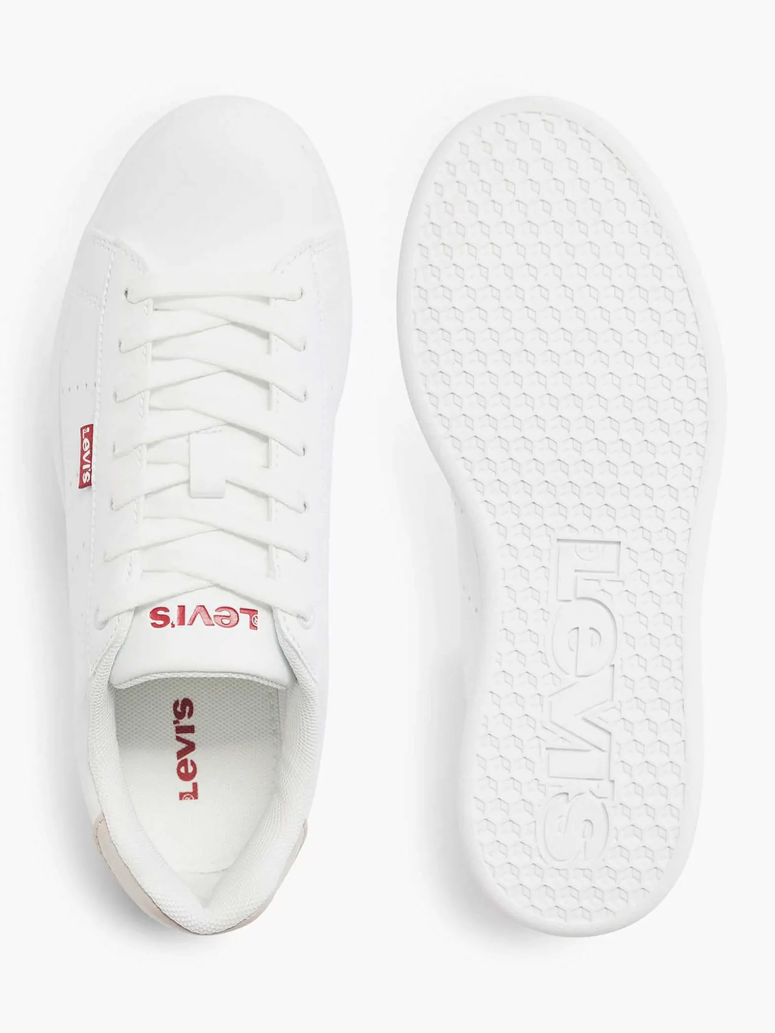Levis Witte Sneaker-Dames Sneakers