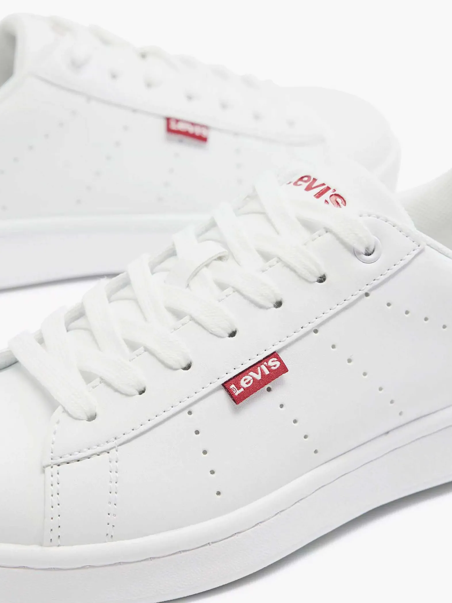 Levis Witte Sneaker-Dames Sneakers