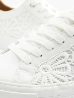 Graceland Witte Sneaker-Dames Sneakers
