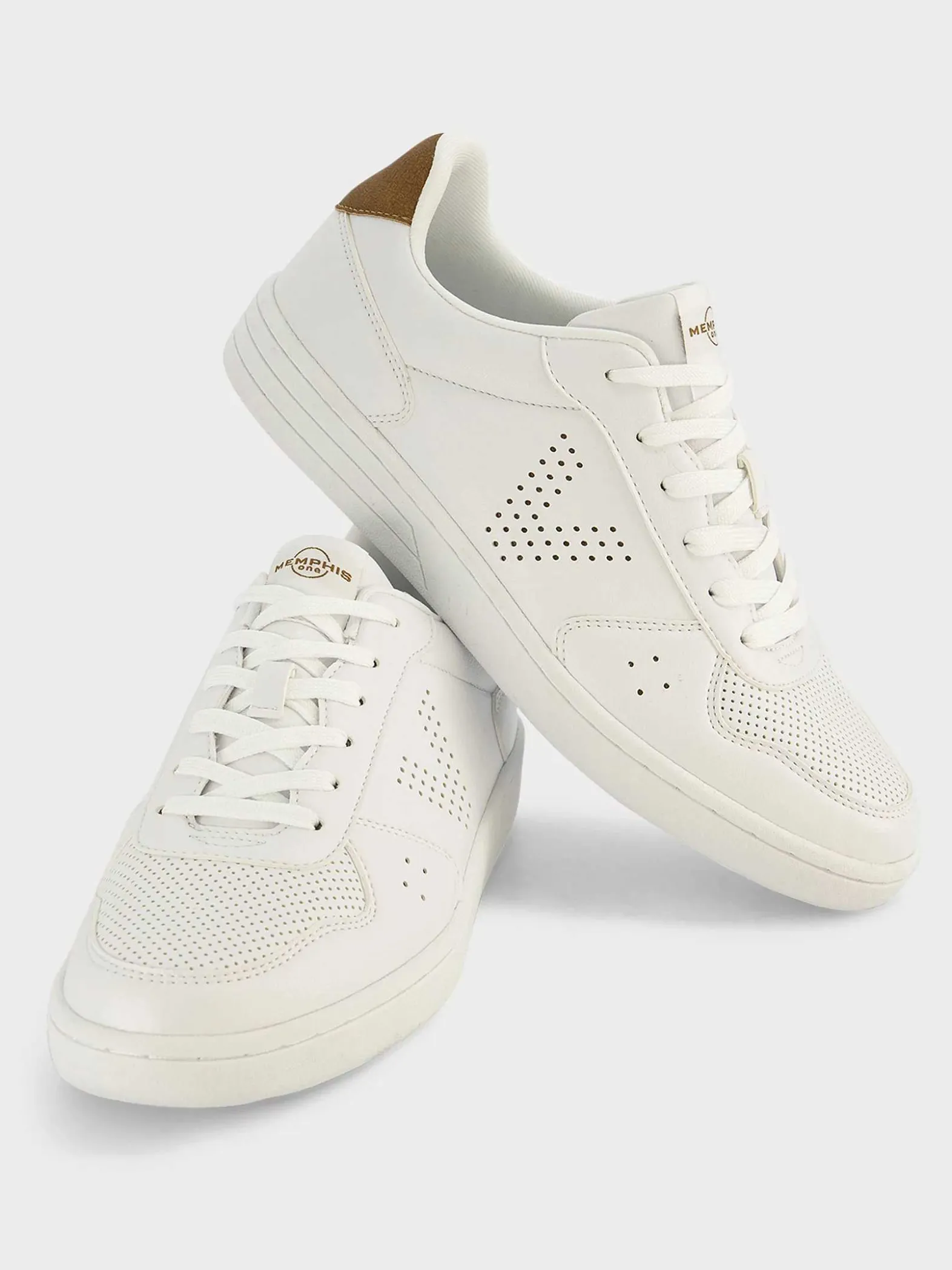 Memphis One Witte Sneaker-Heren Sneakers