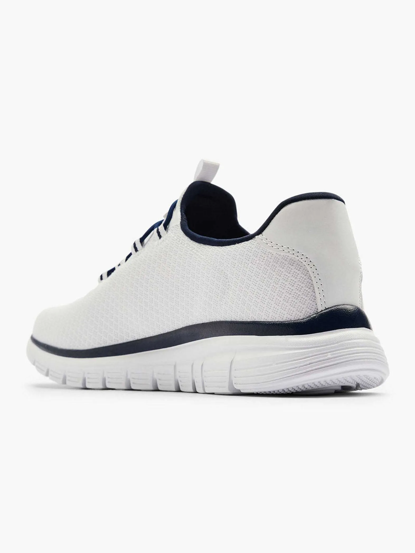 Skechers Witte Sneaker-Heren Sneakers