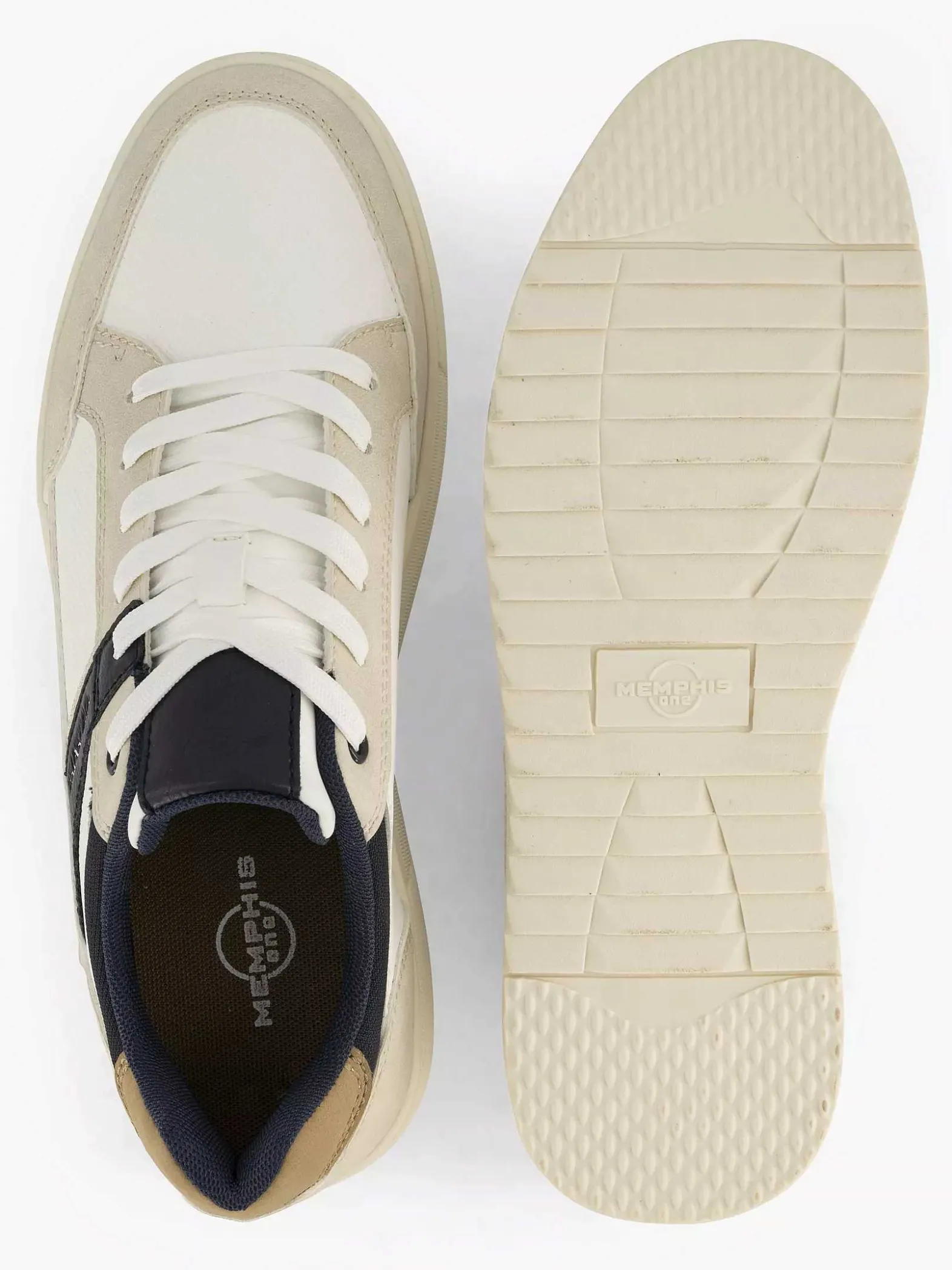 Memphis One Witte Sneaker-Heren Sneakers