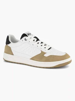 Lee Cooper Witte Sneaker-Heren Sneakers