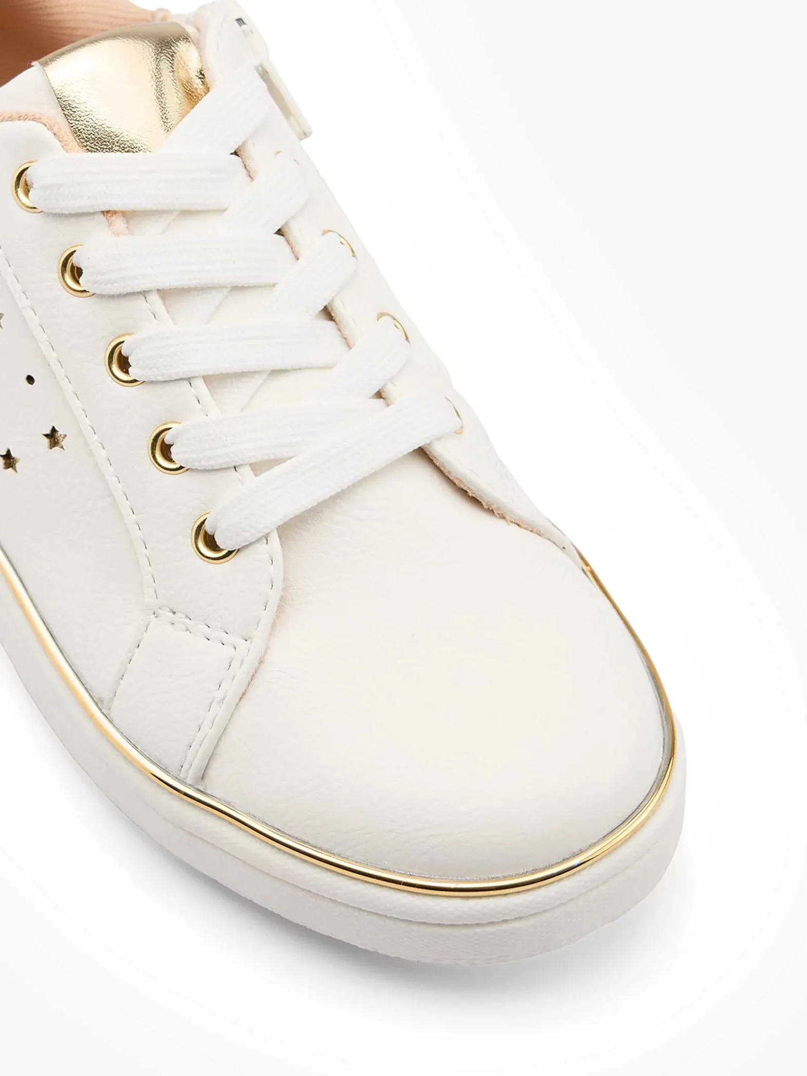 Graceland Witte Sneaker-Kinderen Babyschoenen