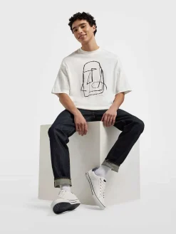 TOM TAILOR Witte Sneaker-Heren Sneakers