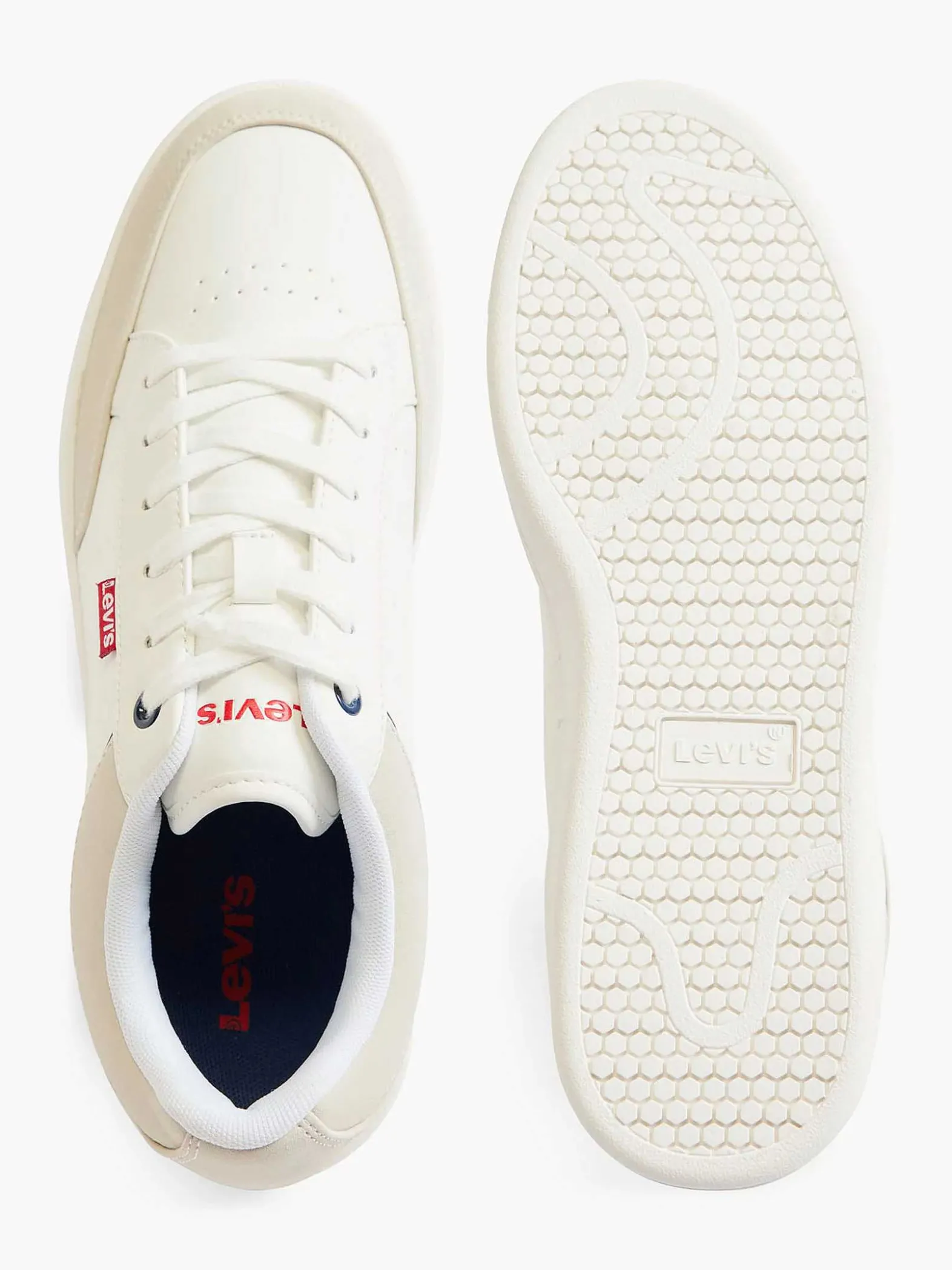 Levis Witte Sneaker Billy 2.0-Heren Sneakers