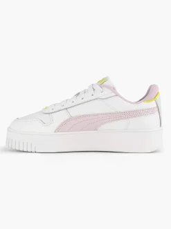 Puma Witte Sneaker Carina Street Shine-Dames Sneakers