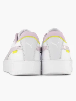 Puma Witte Sneaker Carina Street Shine-Dames Sneakers