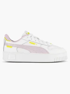 Puma Witte Sneaker Carina Street Shine-Dames Sneakers