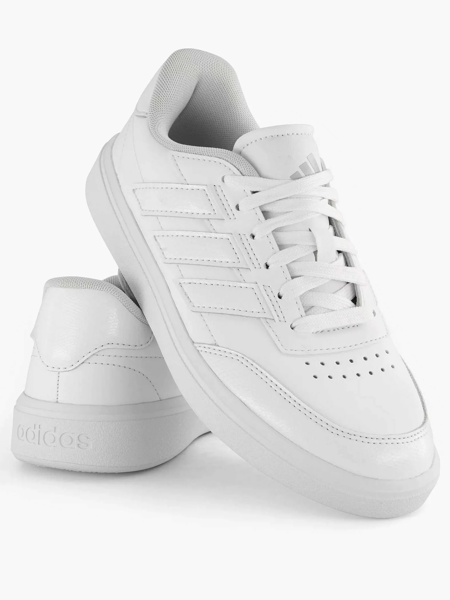 adidas Witte Sneaker Courtblock-Dames Sneakers