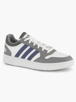 adidas Witte Sneaker Hoops 3.0-Heren Sneakers