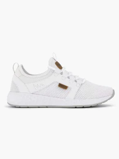 Bench Witte Sneaker Memory Foam-Dames Sneakers