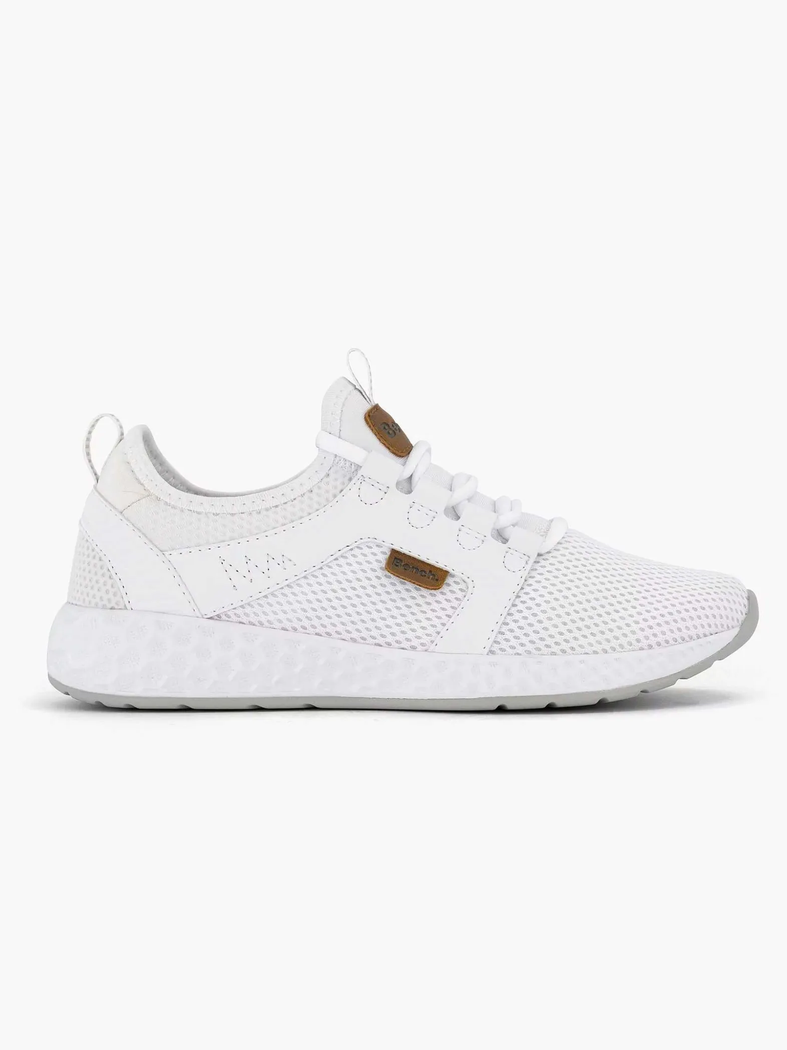 Bench Witte Sneaker Memory Foam-Dames Sneakers