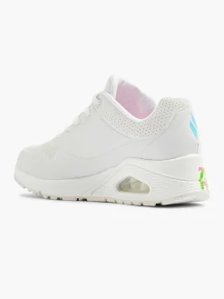 Skechers Witte Sneaker Memory Foam-Dames Sneakers