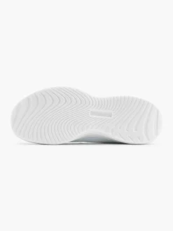 Skechers Witte Sneaker Memory Foam-Dames Sneakers