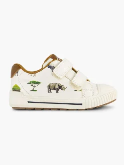 Vty Witte Sneaker Neushoorn-Kinderen Babyschoenen